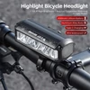 Kép 2/20 - WEST BIKING 1750 Lumen nagy fényerejű alumínium ötvözet USB újratölthető kerékpárlámpa