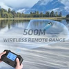 Kép 3/20 - 99 csalihely GPS RC csalicsónak, 500 méteres hatótávú vezeték nélküli távirányító - Fehér, 12000 mAh akkumulátor