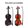 Kép 11/11 - Szimulált hegedűzenei gyakorlat hegedű kezdőknek hegedűkészlet - Világos barna