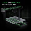 Kép 10/15 - Artillery Sidewinder X4 Plus 500mm/s sebességű FDM 3D nyomtató 300x300x400mm nyomtatási területtel 1,75mm-es szál PLA/TPU/PETG/ABS/PET/karbonhoz alkalmas