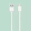 Kép 2/9 - Eredeti Xiaomi adatkábel 100 cm-es Type-C Mi töltőkábel - Fehér