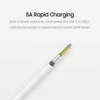 Kép 4/10 - Xiaomi USB 100 W Type C töltőkábel USB C – USB C adatkábel (1,5 m 5A) - Fehér