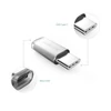 Kép 9/18 - dodocool Mini USB-C-ből Micro USB-adapter átalakító - Ezüst