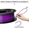 Kép 3/7 - Geeetech PLA Filament 3D nyomtatóhoz - Lila