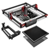 Kép 1/20 - Algolaser barkácskészlet 10 W lézergravírozó Y tengelyű forgóhengerrel és 400x400 mm-es lézeres méhsejt munkaasztallal
