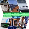 Kép 2/12 - LANPWR 12V 200Ah LiFePO4 lítium akkumulátor, tartalék teljesítmény, 2560 Wh energia