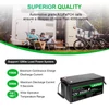 Kép 11/12 - LANPWR 12V 200Ah LiFePO4 lítium akkumulátor, tartalék teljesítmény, 2560 Wh energia