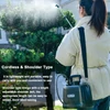 Kép 3/7 - Váll típusú elektromos kerti öntöző, kerti öntöző berendezés - Zöld, 8L