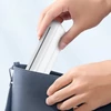 Kép 2/9 - Hordozható vezeték nélküli, tinta nélküli nyomtató, támogatja a 8,26"x11,69"-es hőpapírt, BT csatlakozás - Kék