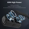 Kép 8/13 - XDOBO X8 II 60W hordozható vezeték nélküli kültéri hangszóró BT5.0 technológia IPX5 vízálló - Kék