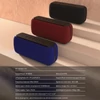 Kép 13/13 - XDOBO X8 II 60W hordozható vezeték nélküli kültéri hangszóró BT5.0 technológia IPX5 vízálló - Kék