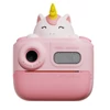 Kép 1/9 - 48MP első és hátsó gyereknyomtató kamera hőnyomtatás - Pink ló