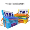 Kép 11/11 - Mini 20 gombos 16 basszus harmonika ABS anyag csattal, könnyű gombbal - Kék