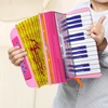 Kép 4/11 - Mini 24 gombos 12 basszus harmonika ABS anyag csattal, hangszer kezdőknek - Pink