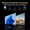 Kép 7/18 - 13,3 hüvelykes hordozható háromképernyős monitor laptop FHD bővítőképernyő