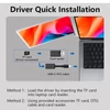 Kép 11/20 - 15 hüvelykes hordozható háromképernyős monitor laptop FHD bővítőképernyő