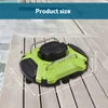 Kép 8/9 - Akkus robot medencetisztító 30 W IPX8 vízálló kettős meghajtású motor - Zöld