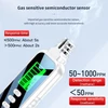 Kép 16/20 - Hordozható kézi földgázérzékelők 50-1000 PPM tartományban - Fehér