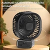 Kép 8/14 - Babakocsi ventilátor rugalmas háromlábú klipszel, LED kijelzővel, klipventilátorral (rázó funkcióval) - Fekete