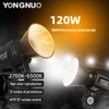 Kép 10/15 - YONGNUO YNRAY100 kétszínű hőmérsékletű, 120 W-os stúdió LED-es videófény-fényképezési kitöltőlámpa szabványos reflektorral (tartozékkal)