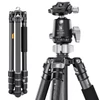Kép 3/14 - K&F CONCEPT szénszálas kamera állvány, monopod, BH-36 rugalmas gömbfejjel