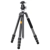 Kép 5/14 - K&F CONCEPT szénszálas kamera állvány, monopod, BH-36 rugalmas gömbfejjel