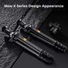 Kép 9/14 - K&F CONCEPT szénszálas kamera állvány, monopod, BH-36 rugalmas gömbfejjel