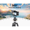 Kép 12/14 - K&F CONCEPT szénszálas kamera állvány, monopod, BH-36 rugalmas gömbfejjel