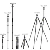 Kép 13/14 - K&F CONCEPT szénszálas kamera állvány, monopod, BH-36 rugalmas gömbfejjel