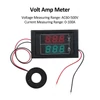 Kép 2/8 - 2 az 1 Volt, ampermérő AC 60-500V 100A digitális multiméter áramváltóval