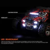 Kép 9/10 - Wltoys 184008 2.4GHz 1/18 távirányítós 60KM/H sebességű terepjáró autó - Piros, 1 akkumulátor