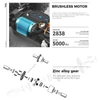 Kép 5/10 - Wltoys 184008 2.4GHz 1/18 távirányítós 60KM/H sebességű terepjáró autó - Piros, 2 akkumulátor