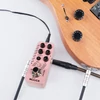 Kép 10/13 - MOOER D7 késleltetett gitár késleltető pedál elektromos gitár effektus pedál 6 késleltetett effektus True Bypass fémhéj