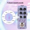 Kép 12/13 - MOOER R7 Reverb gitár, digitális visszhang pedál, elektromos gitár effektus pedál