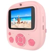 Kép 5/17 - 1080P/720P videorögzítés azonnali hőkezeléssel, tinta nélküli nyomtatással, gyerekkamera 2,4 hüvelykes képernyővel - Pink