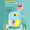 Kép 16/17 - 1080P/720P videorögzítés azonnali hőkezeléssel, tinta nélküli nyomtatással, gyerekkamera 2,4 hüvelykes képernyővel - Pink