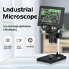 Kép 8/8 - 5,5 hüvelykes LCD kijelzős elektronmikroszkóp, 10 megapixeles ipari mikroszkóp