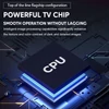 Kép 14/20 - Hordozható 1080P filmprojektor, Android 9.0 videoprojektor WIFI 6-tal, BT hálózattal - Fehér