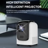 Kép 17/20 - Hordozható 1080P filmprojektor, Android 9.0 videoprojektor WIFI 6-tal, BT hálózattal - Fehér