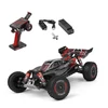 Kép 10/14 - WLtoys 124010 távirányítós 1/12 2,4 GHz 55 km/h sebességű terepjáró autó - Fekete, 1 akkumulátor