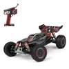 Kép 1/14 - WLtoys 124010 távirányítós 1/12 2,4 GHz 55 km/h sebességű terepjáró autó - Fekete, 1 akkumulátor
