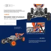 Kép 5/14 - WLtoys 124010 távirányítós 1/12 2,4 GHz 55 km/h sebességű terepjáró autó - Fekete, 3 akkumulátor