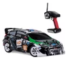 Kép 1/9 - WLtoys K989 2.4G4WD 1/28 30km/h sebességű Távirányítható RC Drift Autó - Többszínű, 2 akkumulátor
