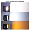Kép 12/12 - Mini LED videolámpa, vízálló töltőlámpa RGB búvárlámpa