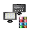 Kép 1/12 - Mini LED videolámpa, vízálló töltőlámpa RGB búvárlámpa