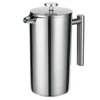 Kép 1/10 - Francia 304 rozsdamentes acél termikus kávéfőző, teafőző 800ml