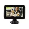 Kép 2/10 - 5 hüvelykes HD 1080P autós babafigyelő autós csecsemőülés kamerával