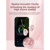Kép 5/9 - Lenovo LP13 True Wireless BT5.3 fejhallgató töltőtokkal, automatikus párosítással - Pink