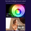 Kép 12/14 - Manbily CFL-200C 200W RGB LED videolámpa, stúdió folyamatos fény