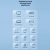 Kép 6/12 - Kompakt mobiltelefon infravörös adók, nagy kompatibilitású alkalmazásvezérlő távirányító - Típus 2